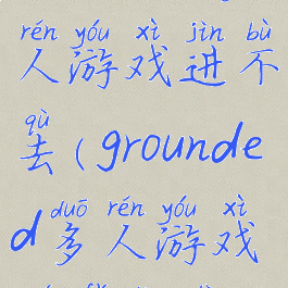 grounded多人游戏进不去(grounded多人游戏无法登陆)