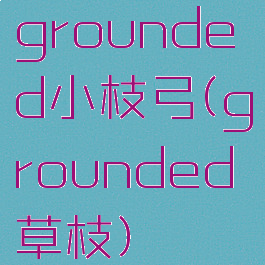grounded小枝弓(grounded草枝)