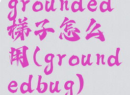 grounded梯子怎么用(groundedbug)