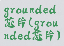 grounded芯片(grounded芯片)